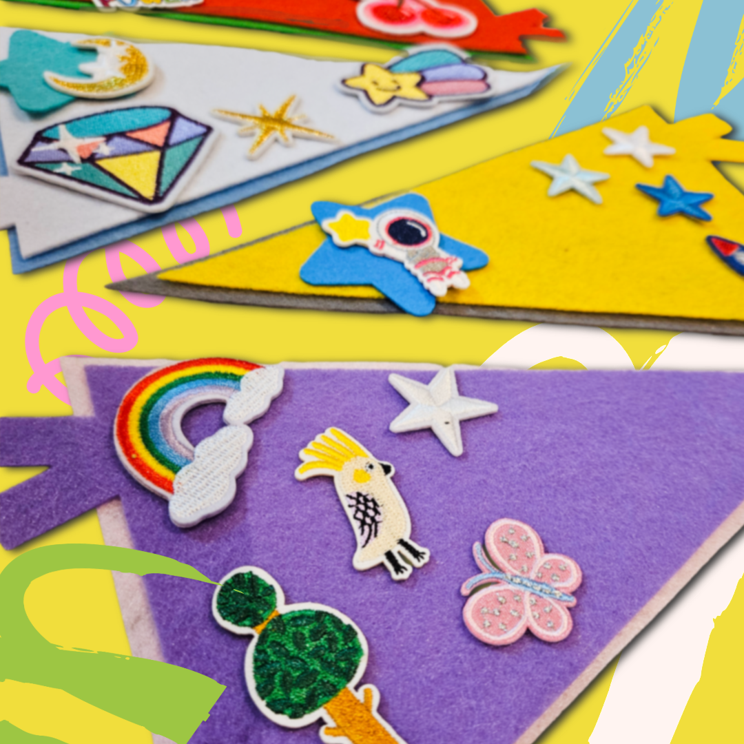 Little Makers Pennant Flag- DIY Kit