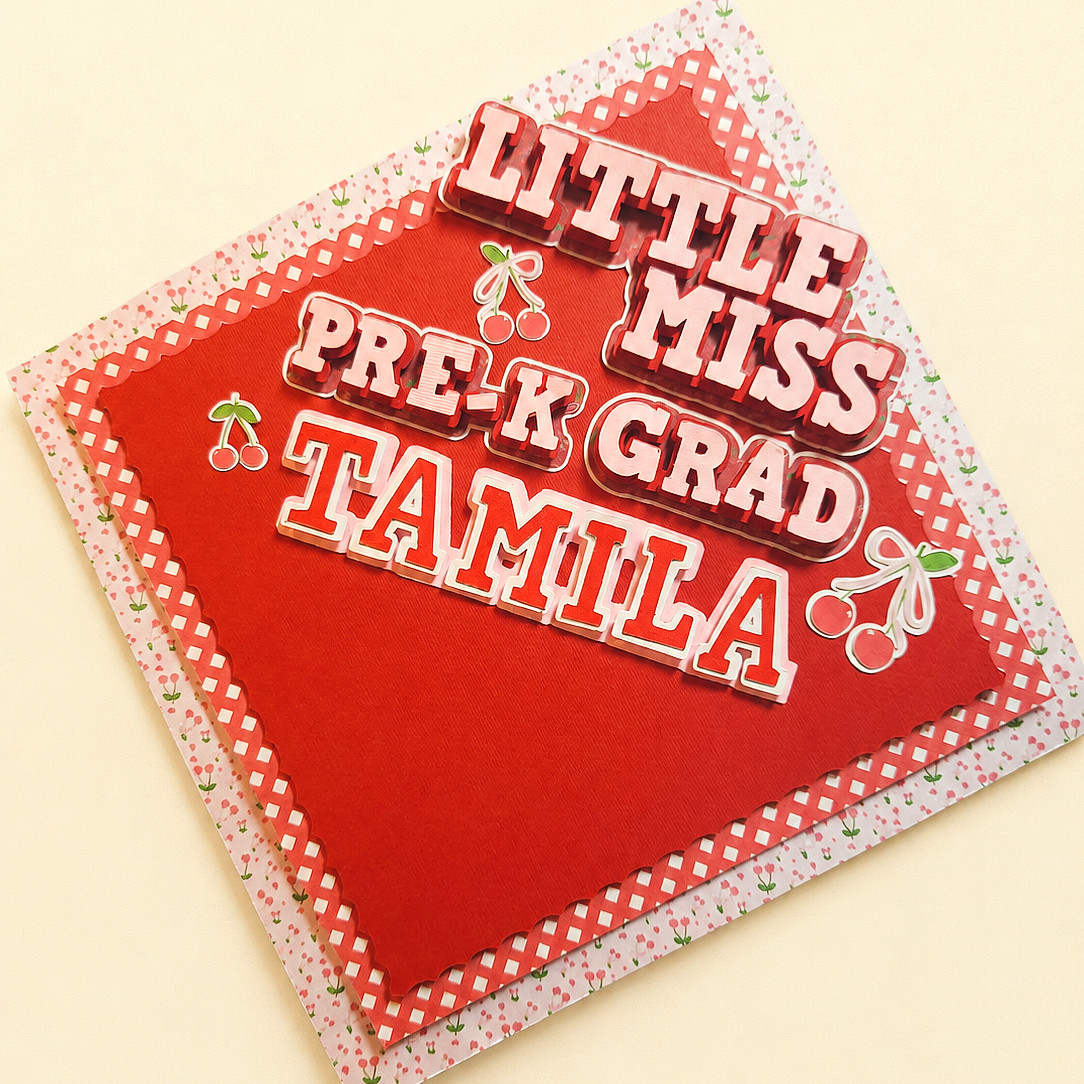 Custom Graduation Cap Topper