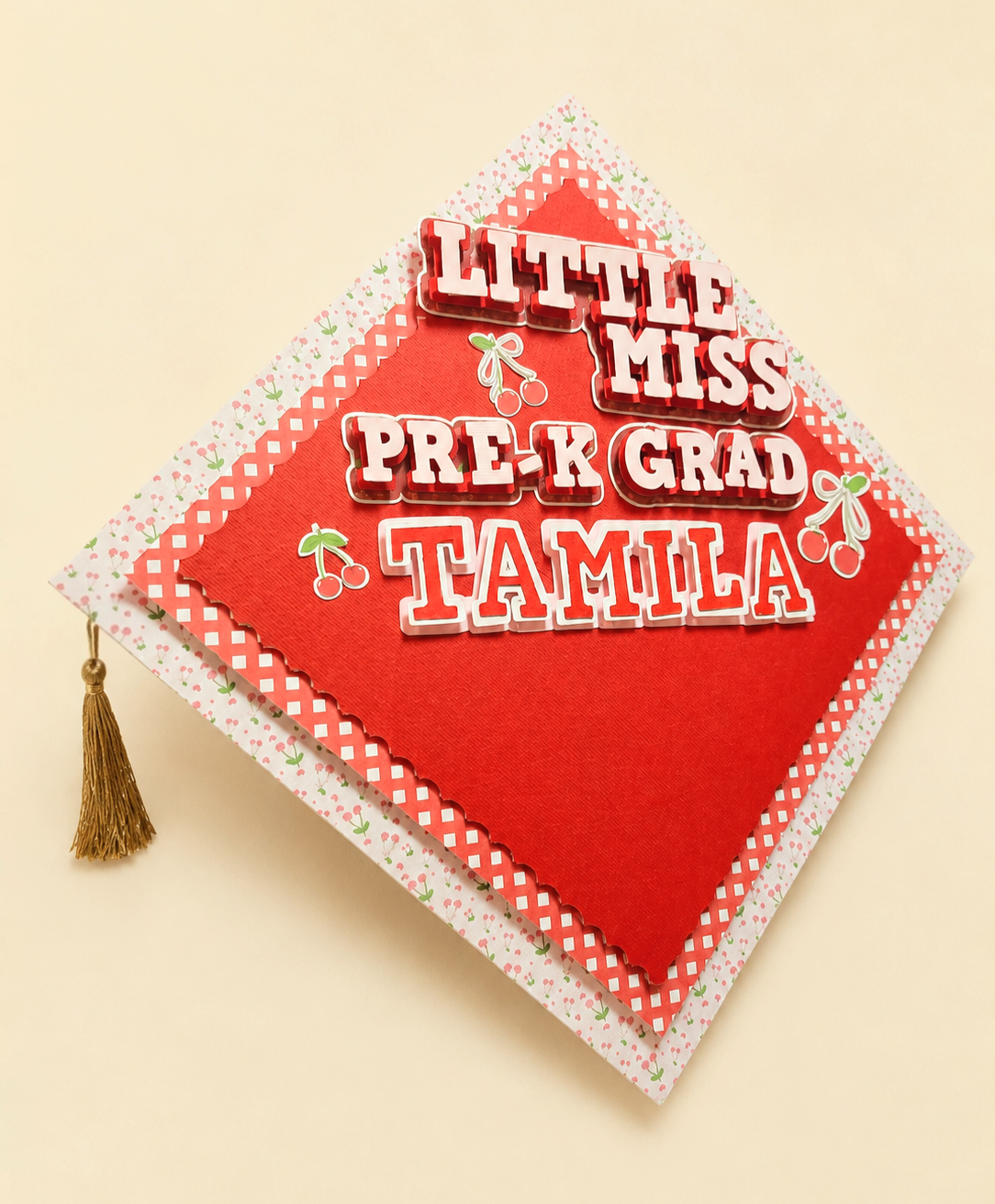 Custom Graduation Cap Topper