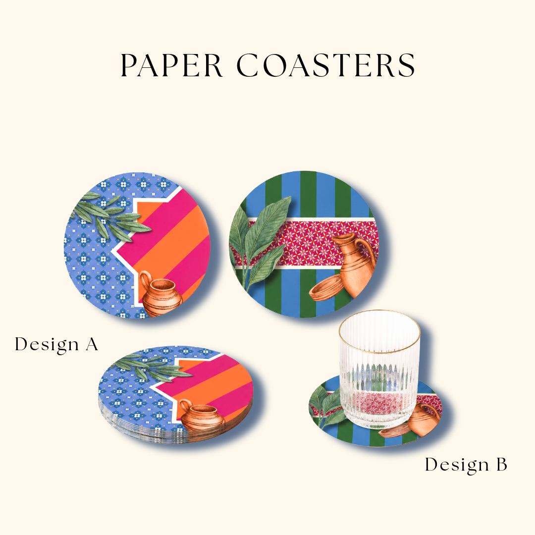 20pcs Paper Coasters